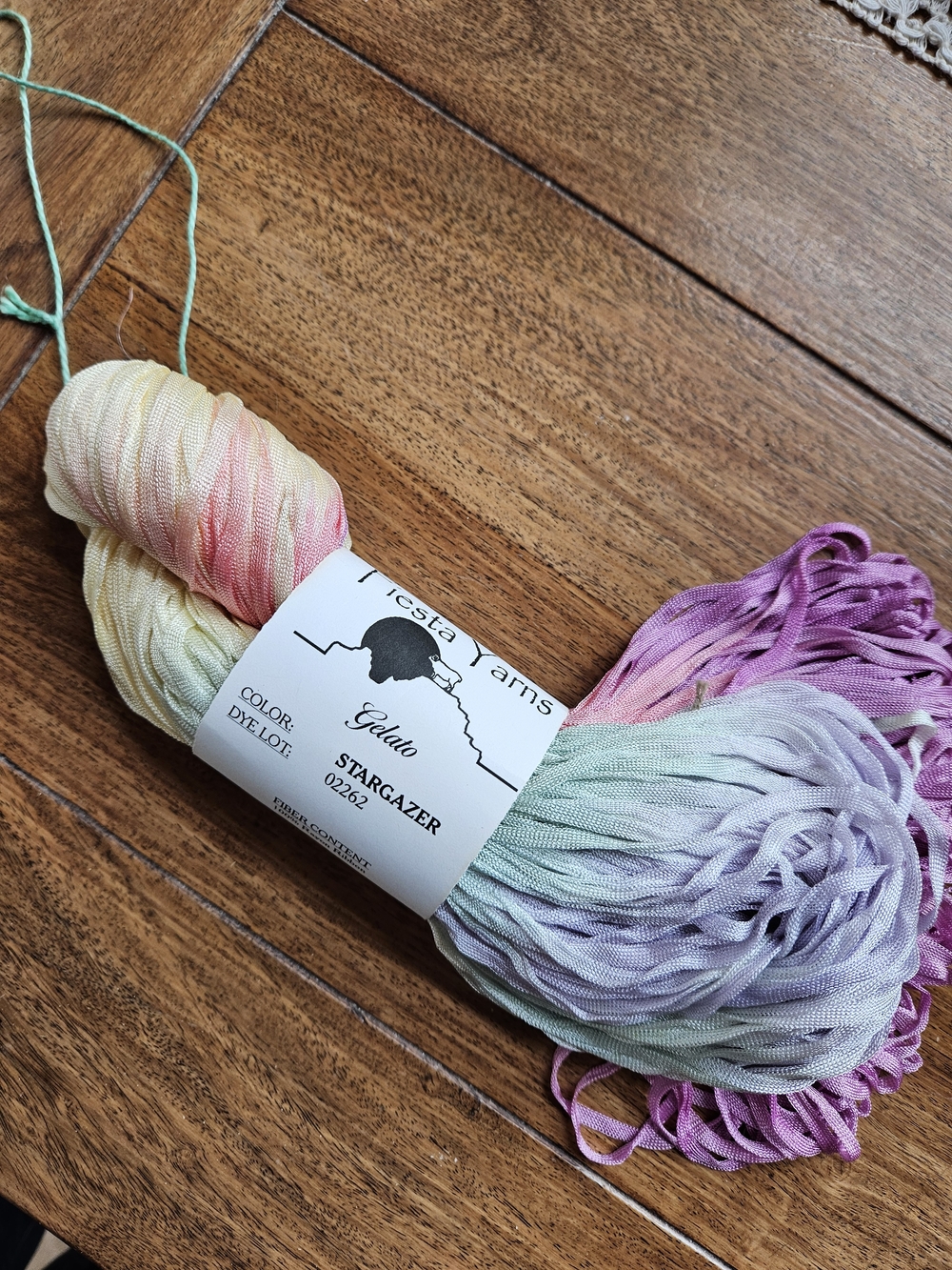 Gelato 'Stargazer' Multicolor Ribbon Yarn